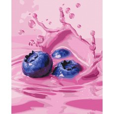 Картина по номерам Сочная голубика, Brushme (40х50 см)