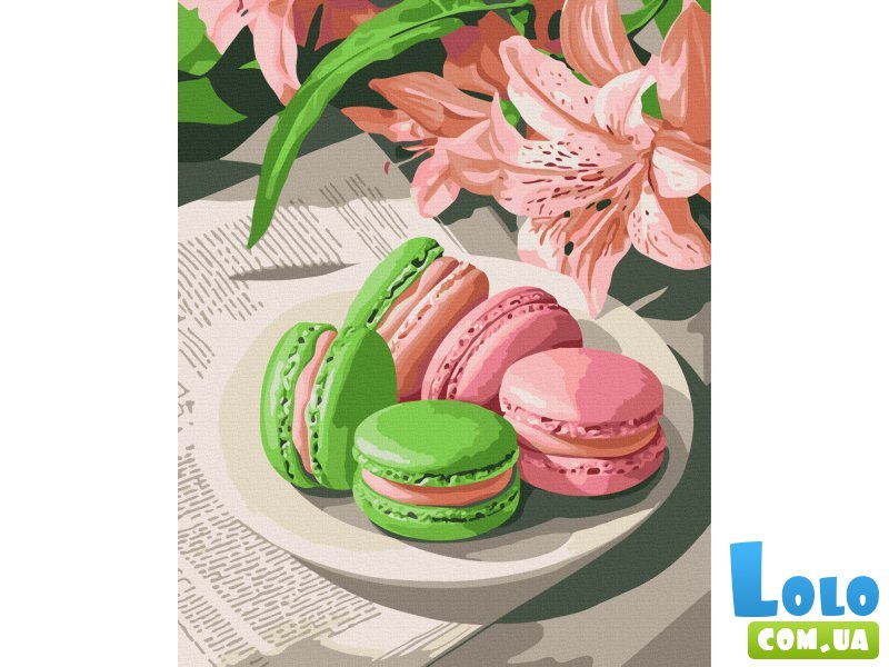 Картина по номерам Цветные макароны, Brushme (40х50 см)