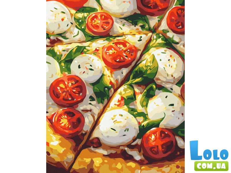 Картина по номерам Итальянская пицца, Brushme (40х50 см)
