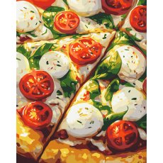 Картина по номерам Итальянская пицца, Brushme (40х50 см)
