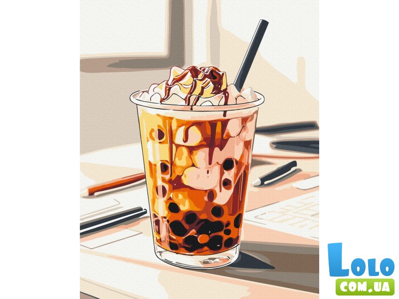 Картина по номерам Пузырьковый напиток, Brushme (40х50 см)