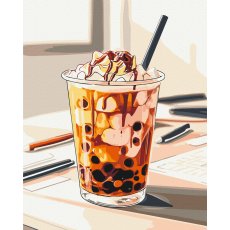 Картина по номерам Пузырьковый напиток, Brushme (40х50 см)