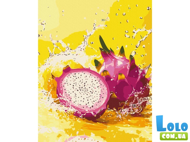 Картина по номерам Освежающий фрукт дракона, Brushme (40х50 см)
