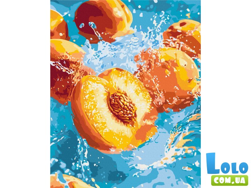 Картина по номерам Сочный персик, Brushme (40х50 см)