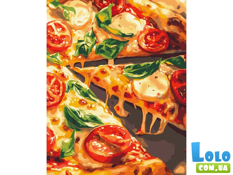 Картина по номерам Ароматная пицца, Brushme (40х50 см)