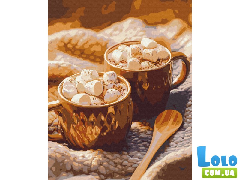 Картина по номерам Какао с зефирками, Brushme (40х50 см)