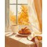Картина по номерам Круасан и кофе, Brushme (40х50 см)