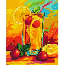 Картина по номерам Фруктовый коктейль, Brushme (40х50 см)