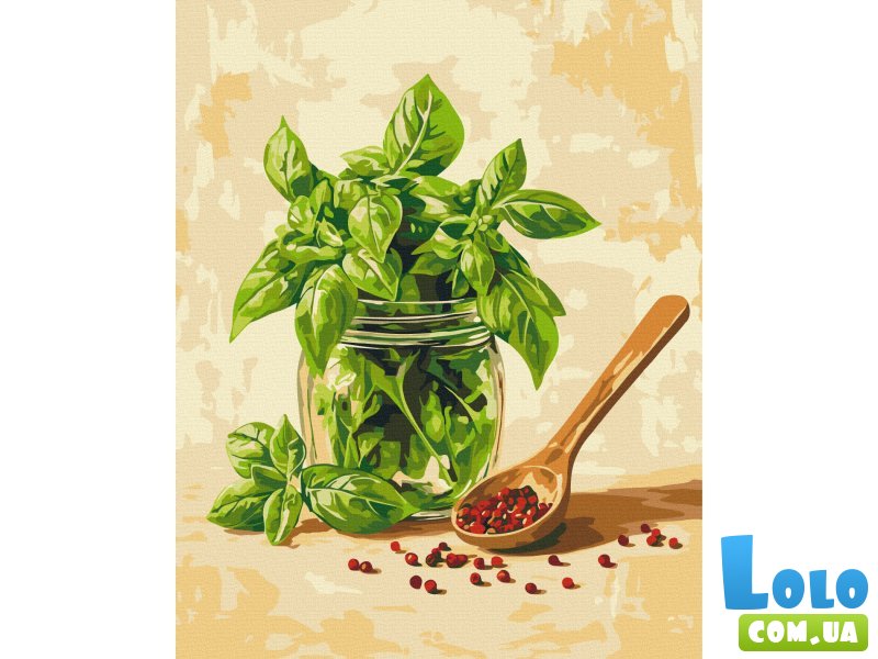 Картина по номерам Душистый базилик, Brushme (40х50 см)