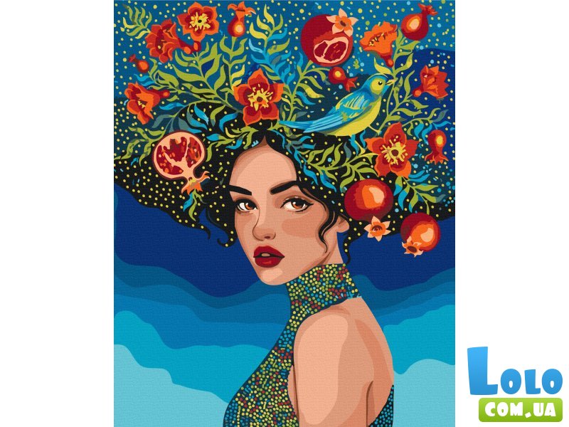 Картина по номерам Хранительница лета ©Карина Зимина, Brushme (40х50 см)