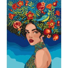 Картина по номерам Хранительница лета ©Карина Зимина, Brushme (40х50 см)