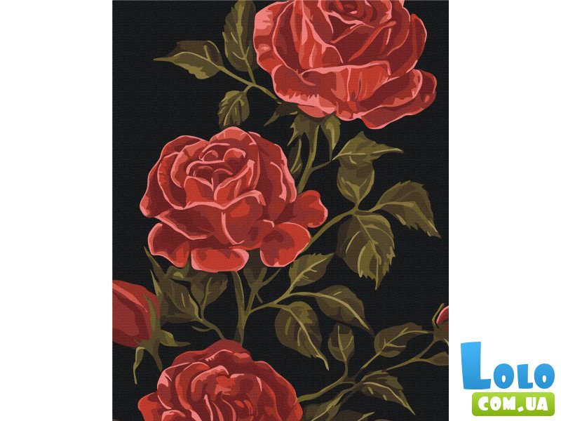 Картина по номерам Цвет любви ©LUNATART, Brushme (40х50 см)