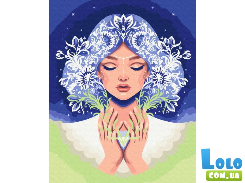 Картина по номерам Владычица тишины ©Карина Зимина, Brushme (40х50 см)
