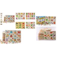 Вкладыши деревянные (в ассортименте)