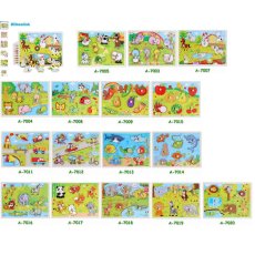 Вкладыши деревянные (в ассортименте)