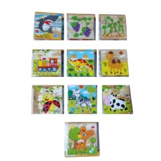 Кубики деревянные (в ассортименте)