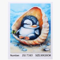 Алмазная мозаика Пингвин, TK Group (20х30 см)