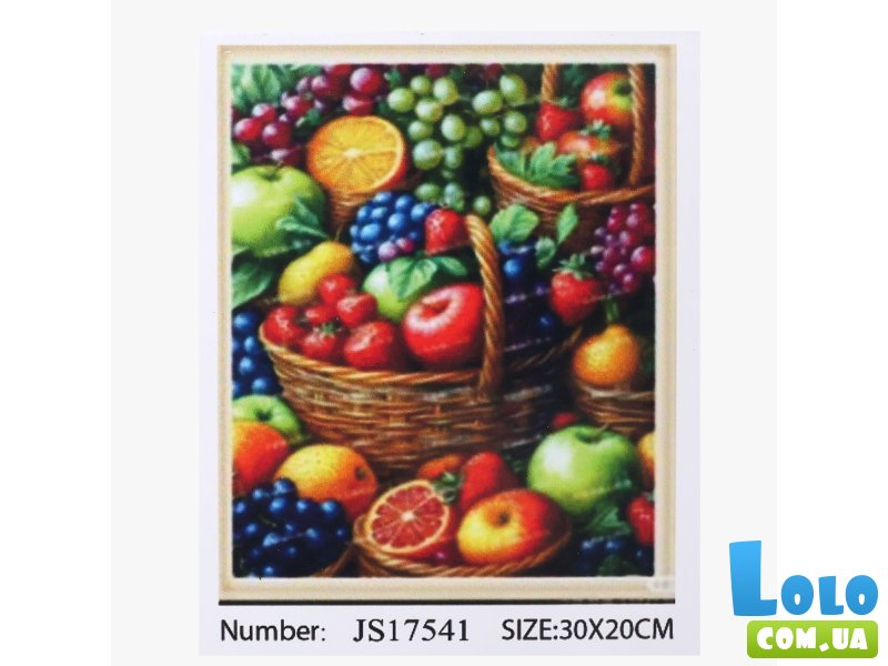 Алмазная мозаика Фруктовая корзина, TK Group (20х30 см)