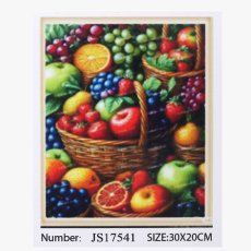 Алмазная мозаика Фруктовая корзина, TK Group (20х30 см)