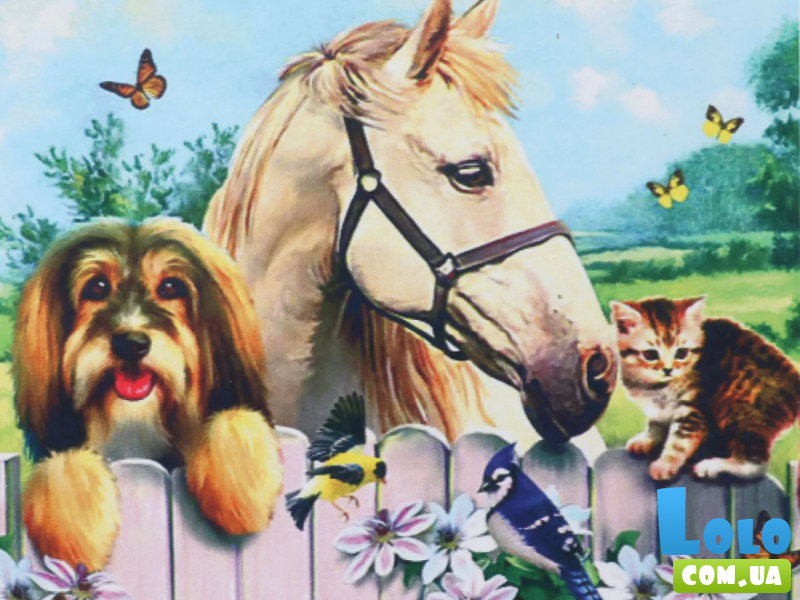 Алмазная мозаика Друзья, TK Group (20х30 см)