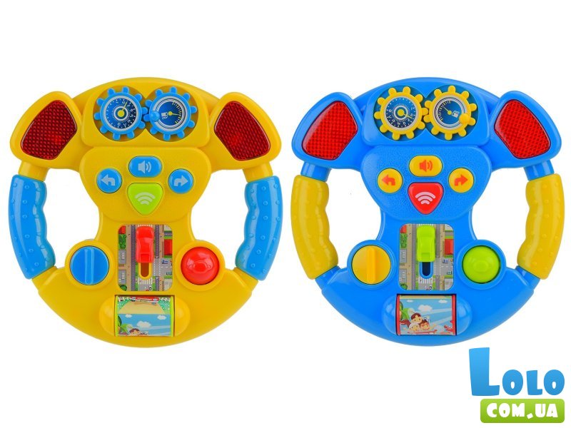 Руль музыкальный Маленький водитель (в ассортименте)