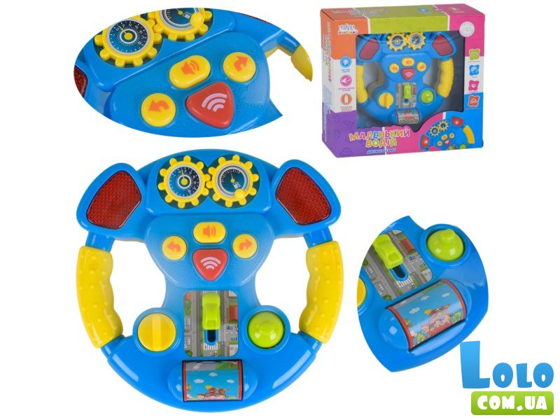 Руль музыкальный Маленький водитель (укр.)