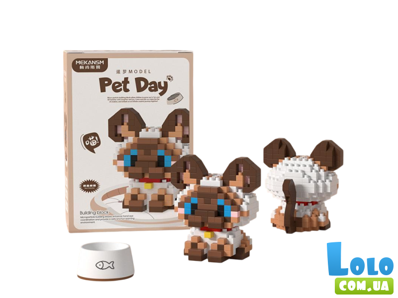 Конструктор Сиамская кошка (K219), 285 дет.