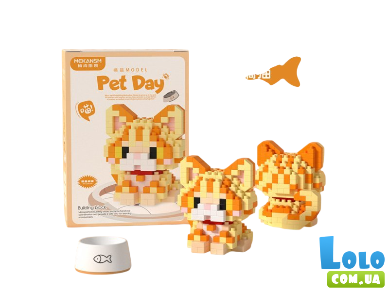 Конструктор Рыжий кот (K221), 296 дет.