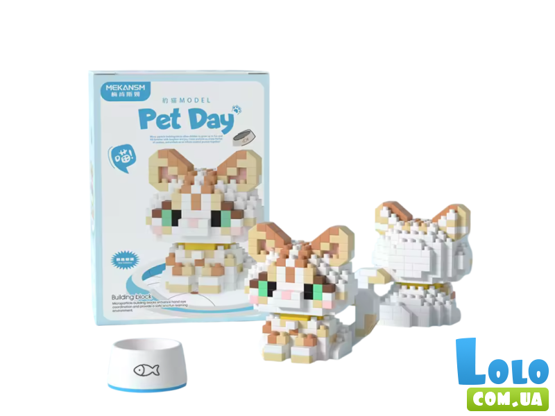 Конструктор Леопардовый кот (К225), 250 дет.