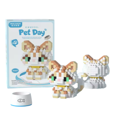 Конструктор Леопардовый кот (К225), 250 дет.