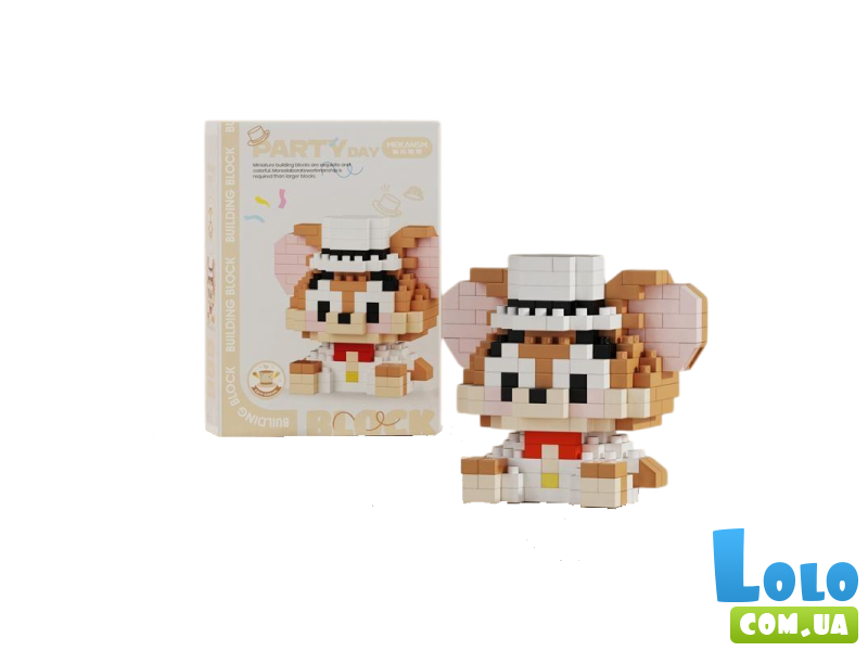 Конструктор Мышь (K236), 261 дет.