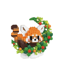 Конструктор Красная панда на цветочной луне (8968), 500 дет.