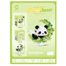 Конструктор Панда на цветочной луне (8971), 428 дет.