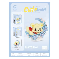 Конструктор Медведь на цветочной луне (8972), 429 дет.