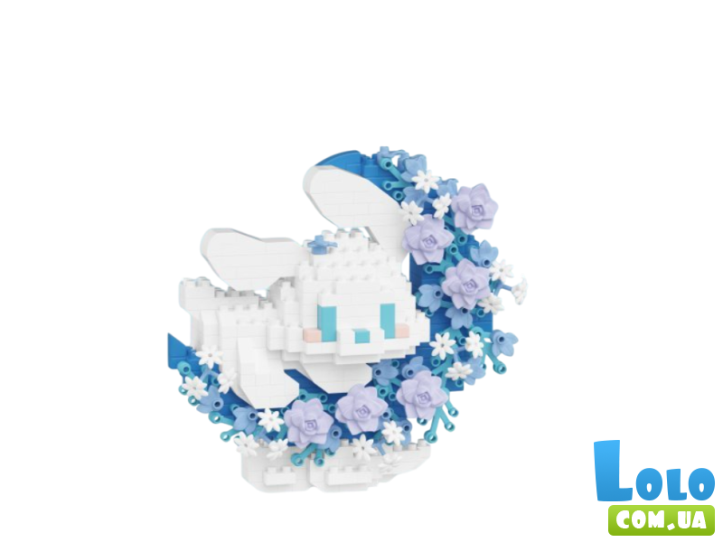 Конструктор Белый пес на цветочной луне (8974), 469 дет.