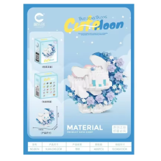 Конструктор Белый пес на цветочной луне (8974), 469 дет.