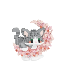 Конструктор Серый кот на цветочной луне (8978), 514 дет.