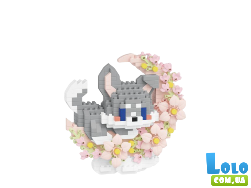 Конструктор Серая собачка на цветочной луне (8982), 452 дет.