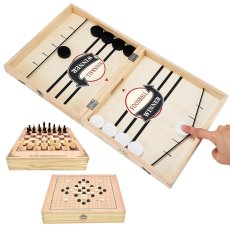 Настольная игра 3 в 1 Го, шахматы, футбол