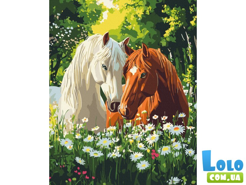 Картина по номерам Тишина цветущего утра, Brushme (40x50 см)