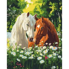 Картина по номерам Тишина цветущего утра, Brushme (40x50 см)