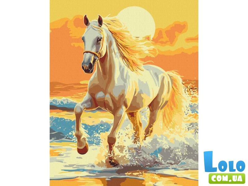Картина по номерам Оседланный закат, Brushme (40x50 см)
