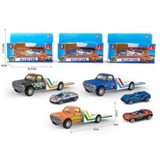 Игровой набор Автотранспортер с гоночной машиной (в ассортименте)