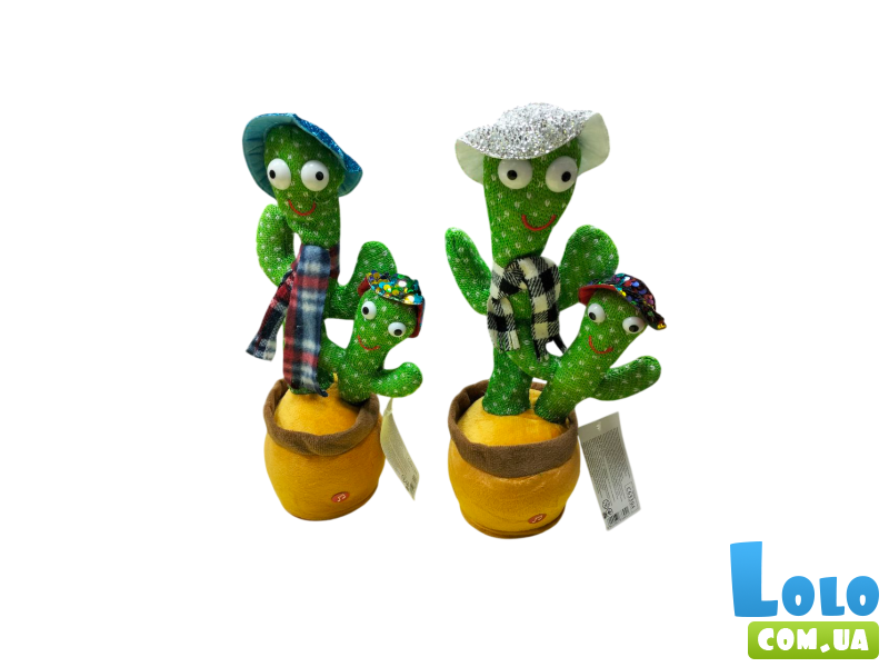 Мягкая интерактивная игрушка Кактус (в ассортименте)