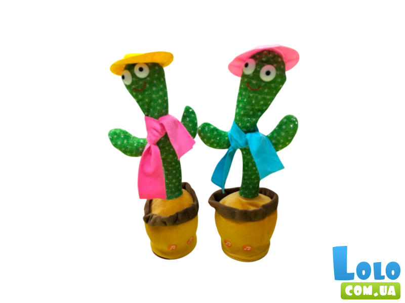 Мягкая интерактивная игрушка Кактус (в ассортименте)