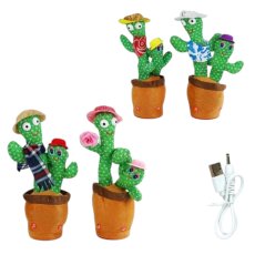 Мягкая интерактивная игрушка Кактус (в ассортименте)