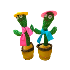 Мягкая интерактивная игрушка Кактус (в ассортименте)
