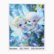 Алмазная мозаика Эльфенята, TK Group (20х30 см)