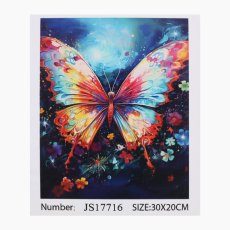 Алмазная мозаика Бабочка, TK Group (20х30 см)