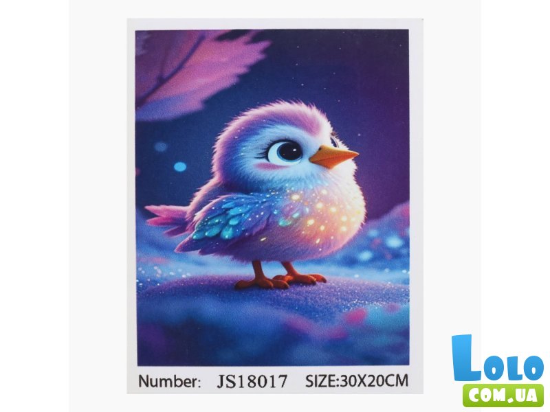 Алмазная мозаика Птичка, TK Group (20х30 см)